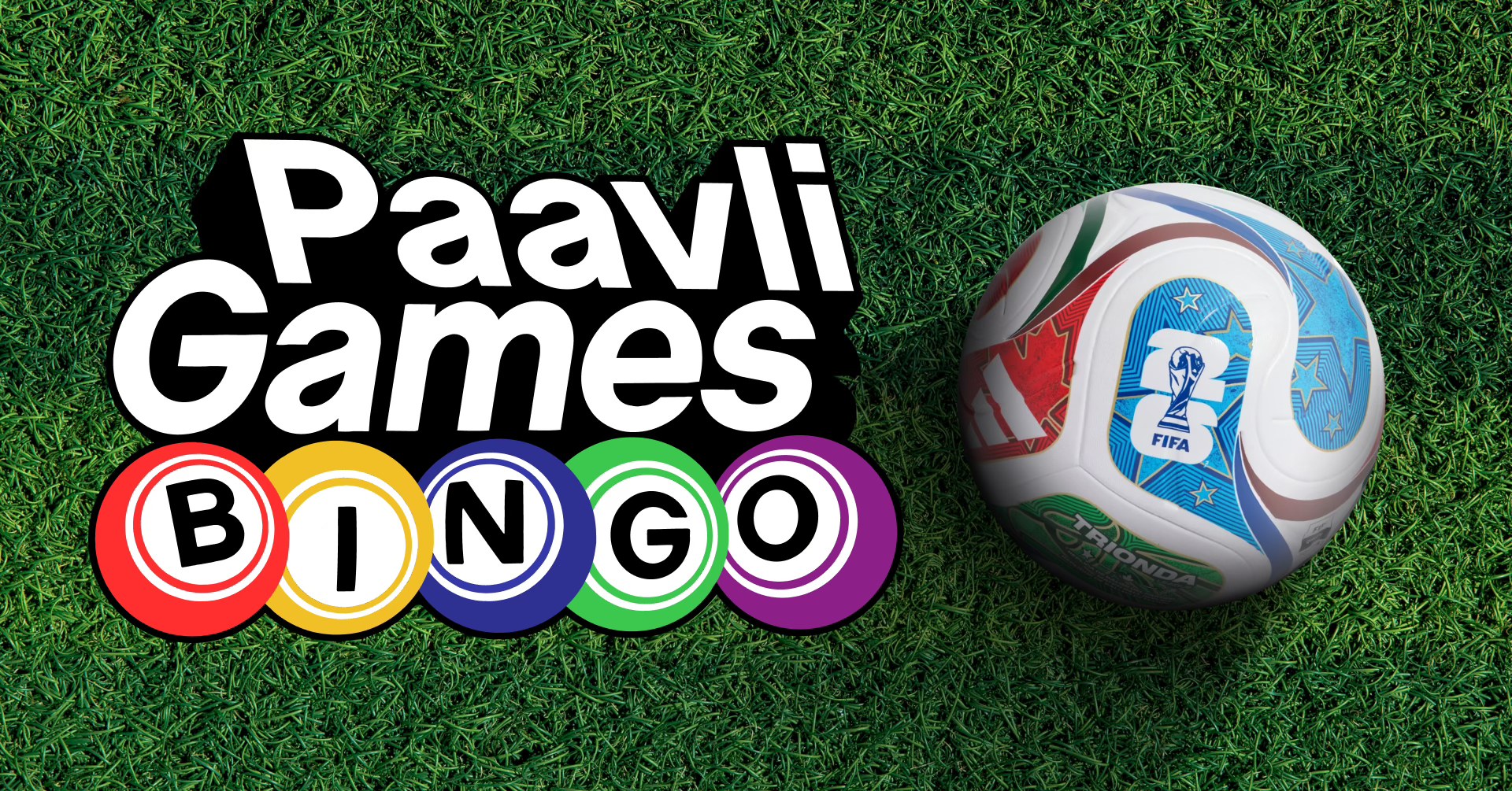 Paavli․Games: FOOTBALL BINGO
