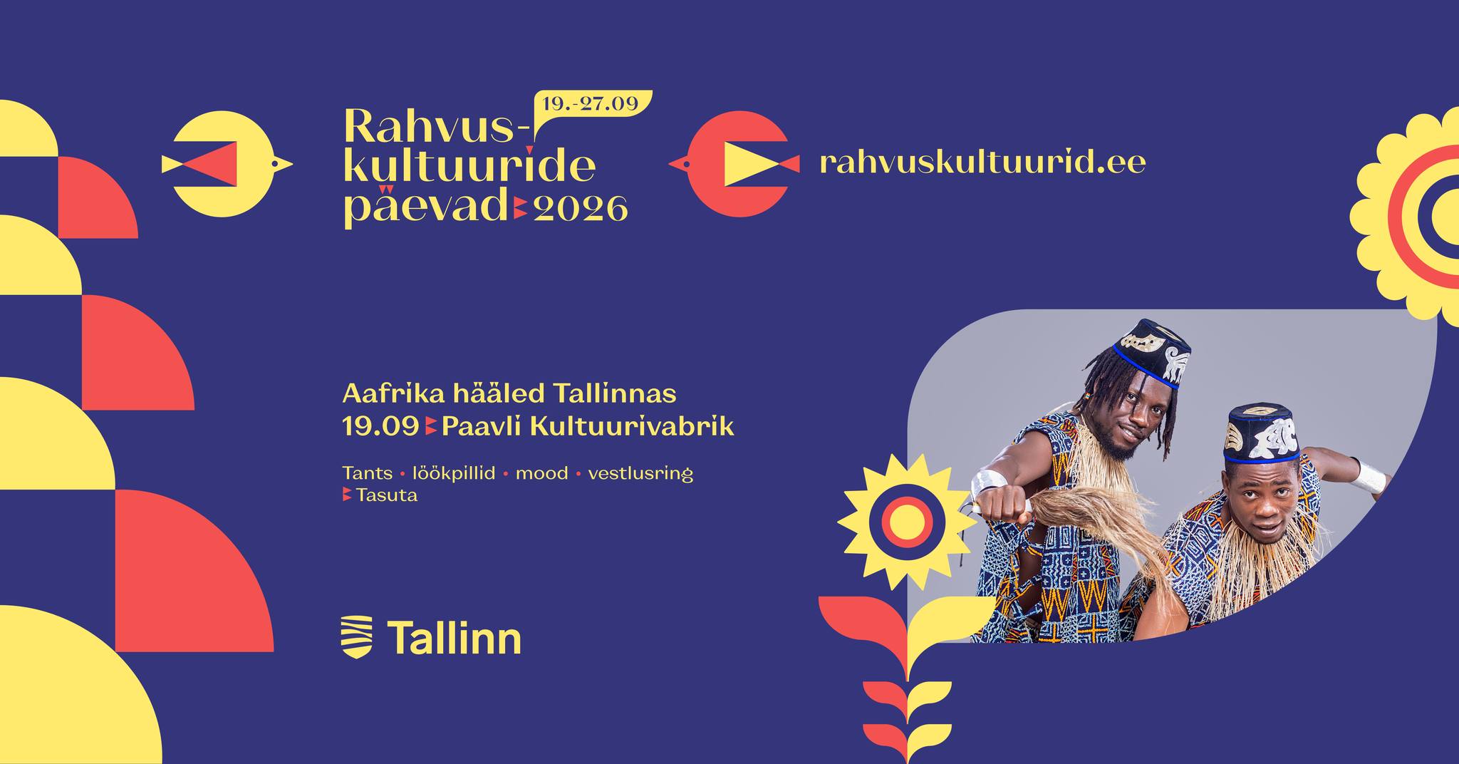 Aafrika hääled Tallinnas | Rahvuskultuuride päevad 2026