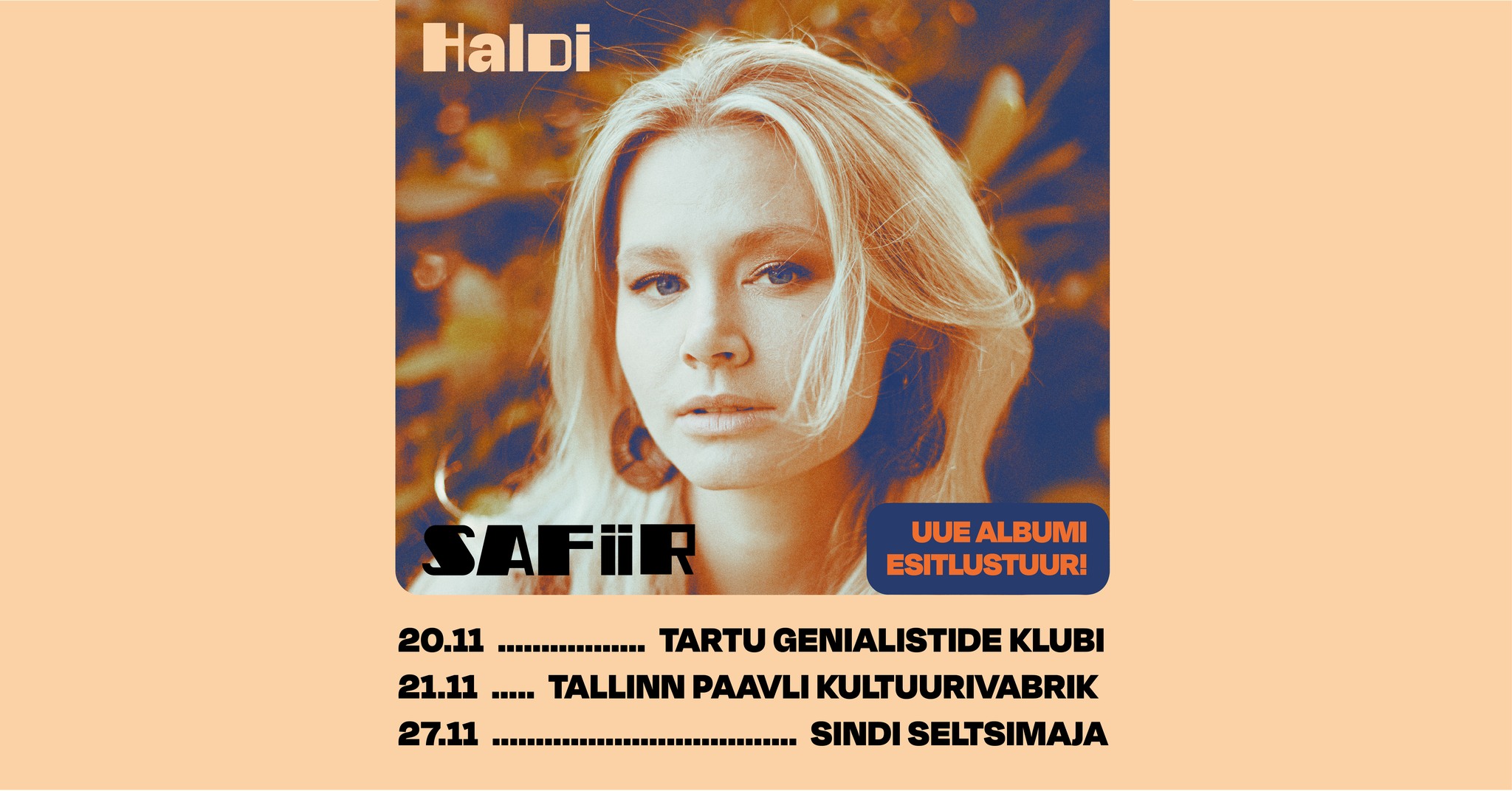 Haldi – “Safiir” albumiesitlus Tallinnas
